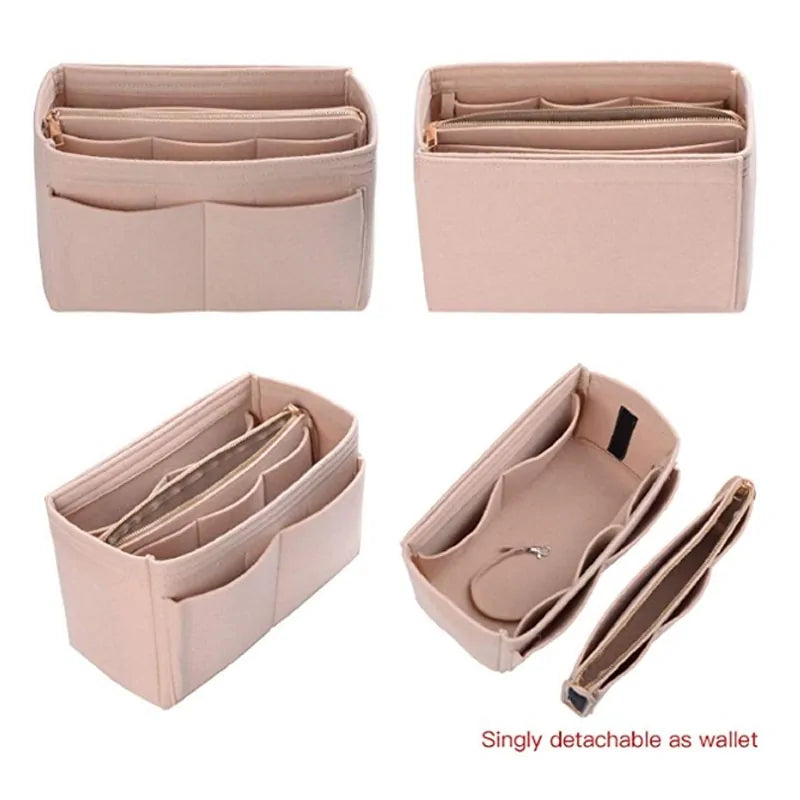 HHYUKIMI Brand Felt Handbag Organizer Insert